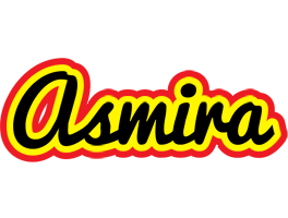 Asmira flaming logo