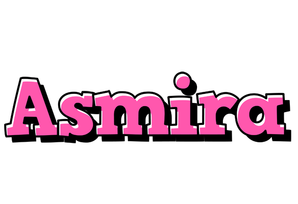 Asmira girlish logo