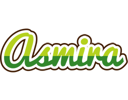 Asmira golfing logo