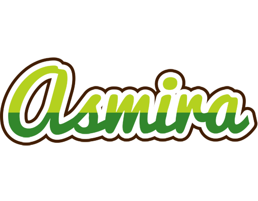 Asmira golfing logo