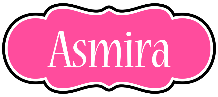 Asmira invitation logo