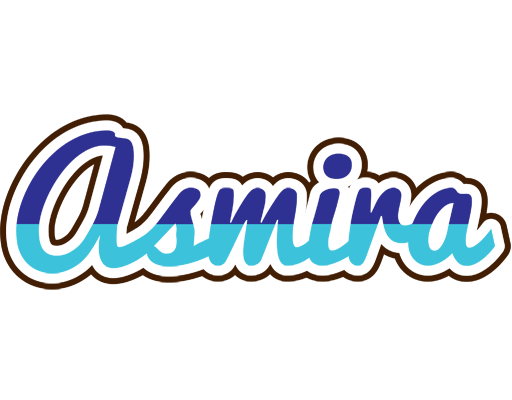 Asmira raining logo