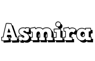 Asmira snowing logo