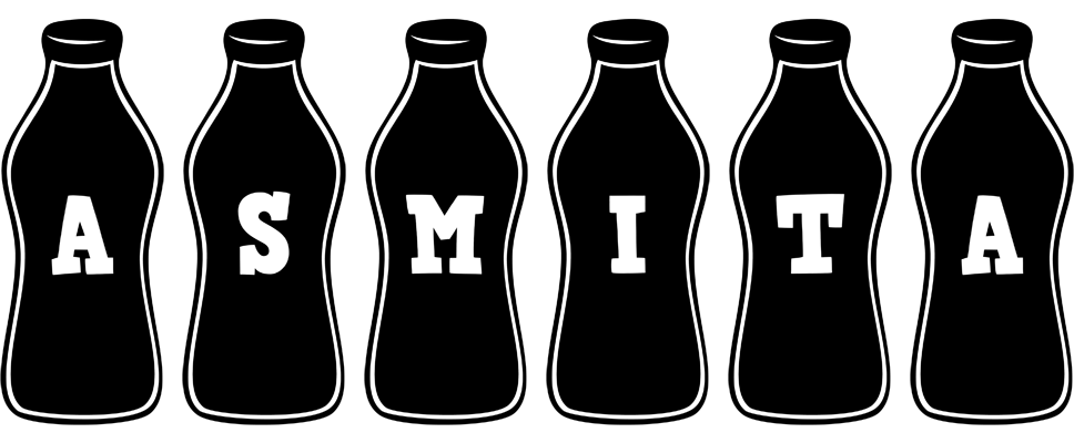 Asmita bottle logo
