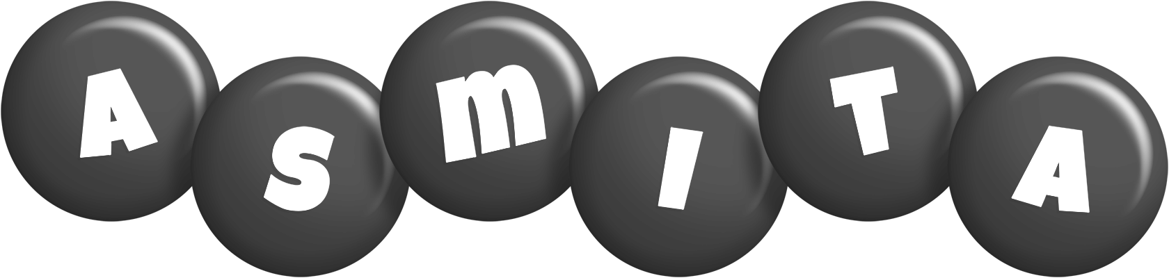 Asmita candy-black logo