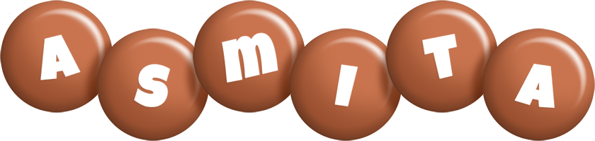 Asmita candy-brown logo