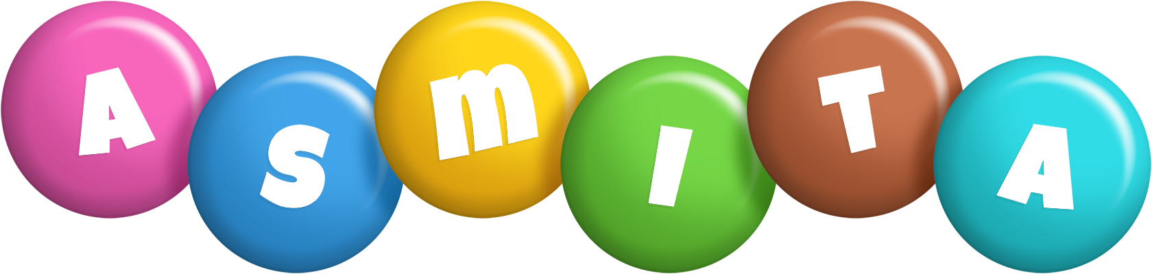 Asmita candy logo
