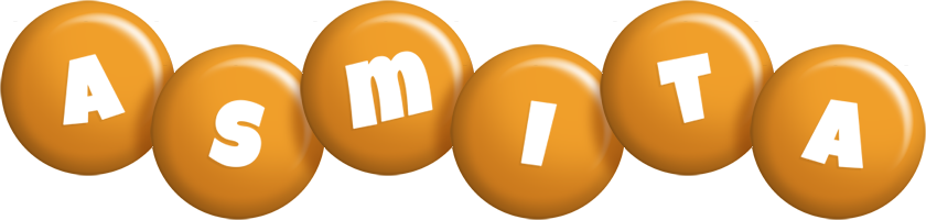 Asmita candy-orange logo