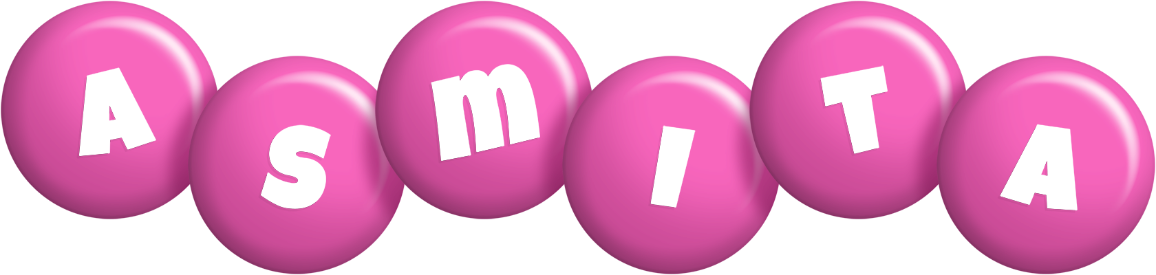 Asmita candy-pink logo
