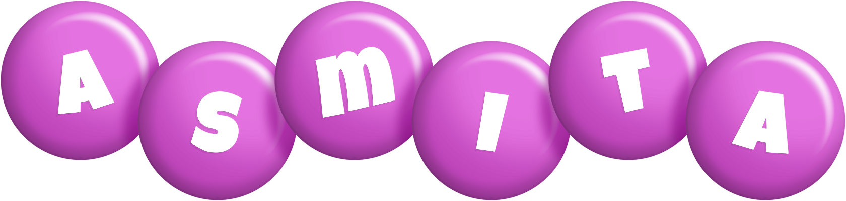 Asmita candy-purple logo
