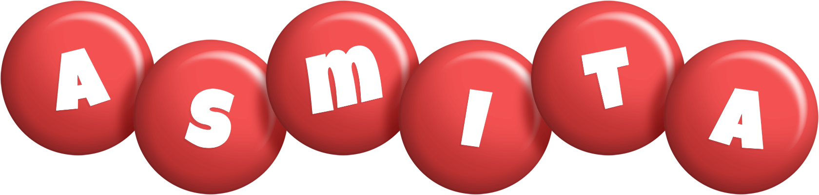 Asmita candy-red logo
