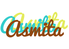 Asmita cupcake logo