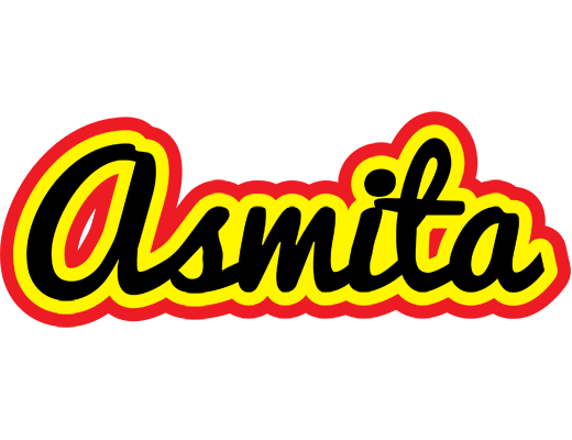 Asmita flaming logo