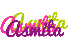 Asmita flowers logo