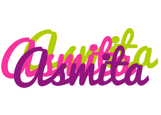 Asmita flowers logo