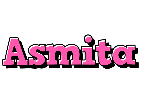 Asmita girlish logo