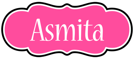 Asmita invitation logo