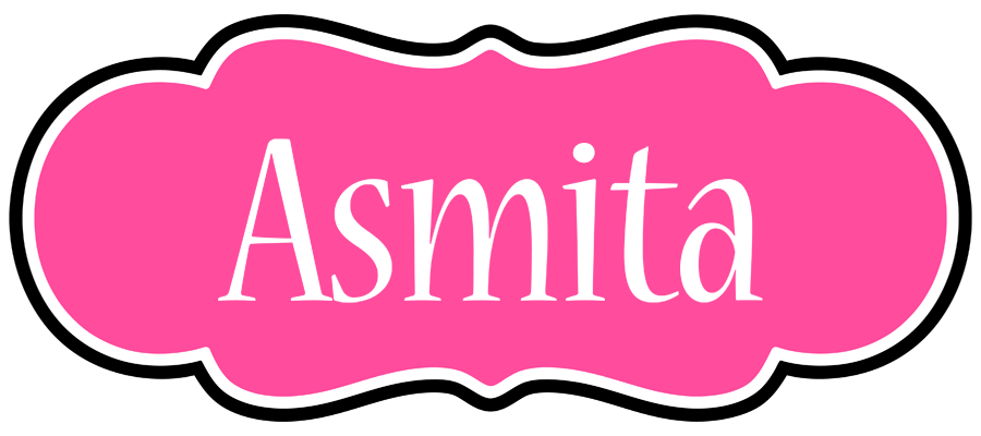 Asmita invitation logo