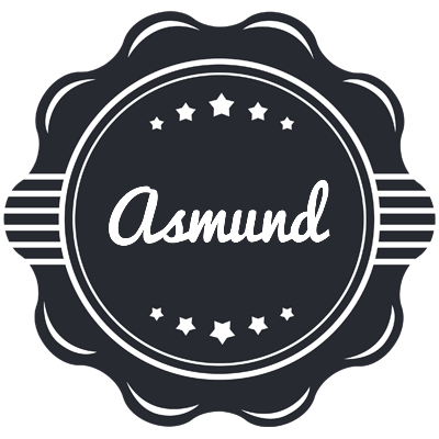 Asmund badge logo