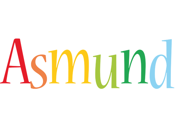 Asmund birthday logo