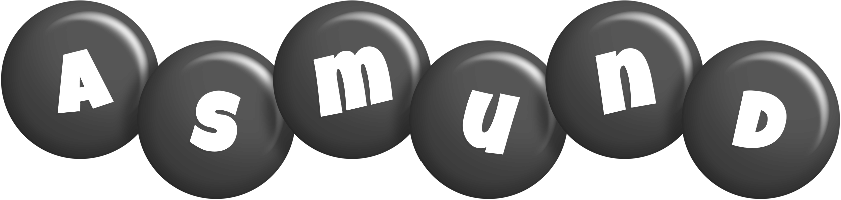 Asmund candy-black logo