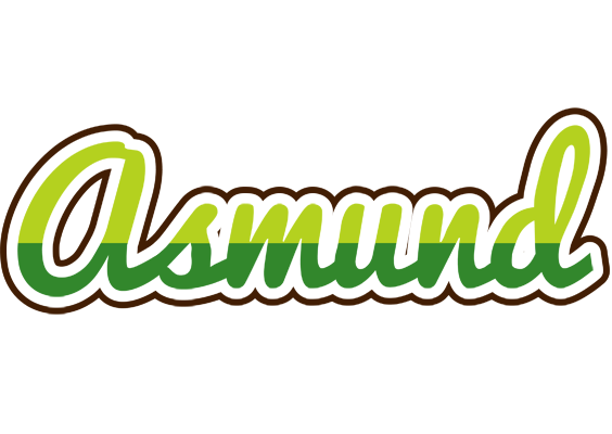 Asmund golfing logo