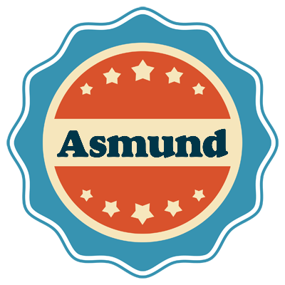 Asmund labels logo