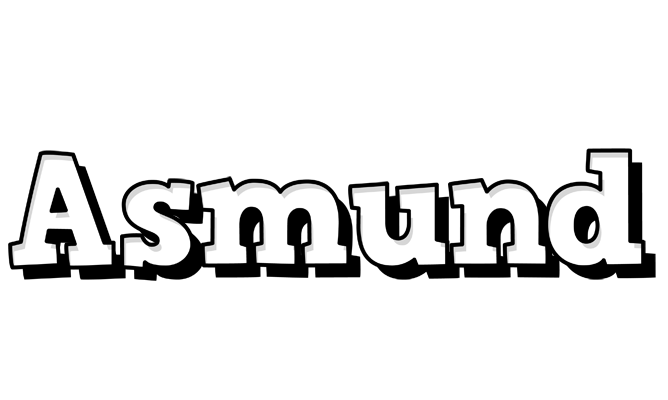 Asmund snowing logo