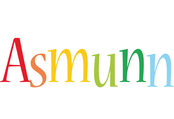 Asmunn birthday logo