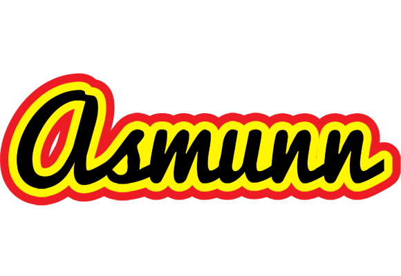 Asmunn flaming logo