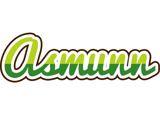 Asmunn golfing logo
