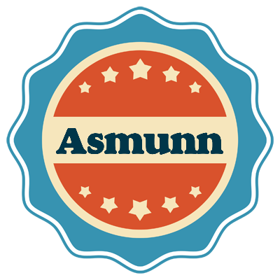 Asmunn labels logo