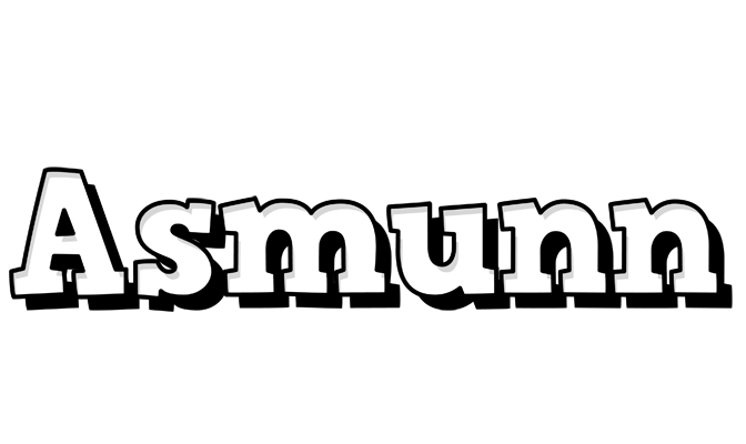 Asmunn snowing logo