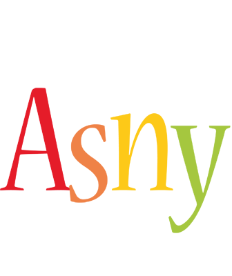 Asny birthday logo