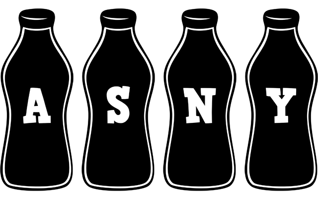 Asny bottle logo