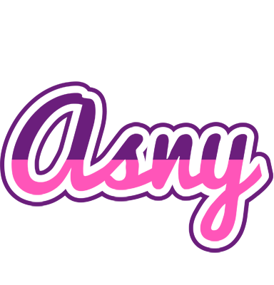 Asny cheerful logo