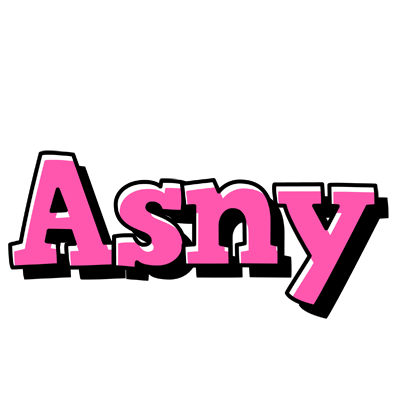 Asny girlish logo