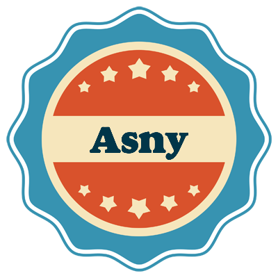 Asny labels logo