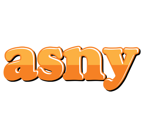 Asny orange logo