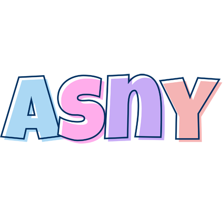Asny pastel logo