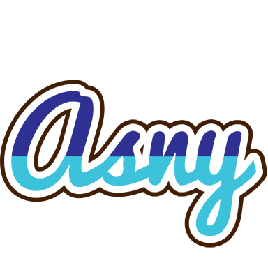 Asny raining logo