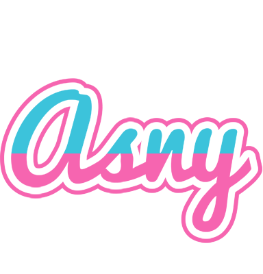 Asny woman logo