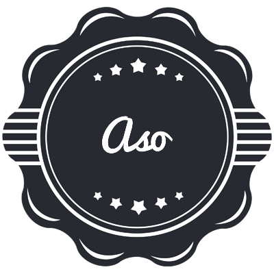 Aso badge logo