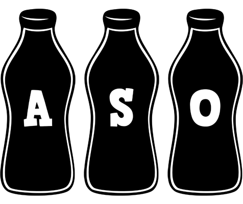 Aso bottle logo