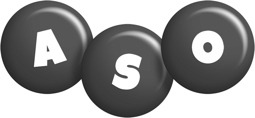 Aso candy-black logo