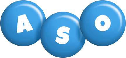 Aso candy-blue logo