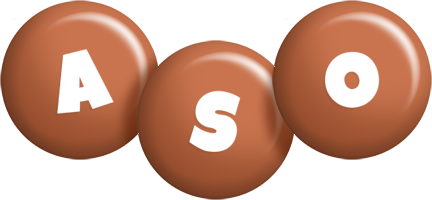 Aso candy-brown logo