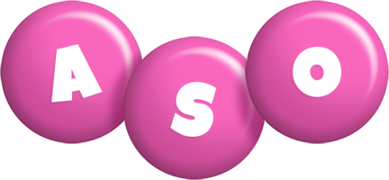 Aso candy-pink logo