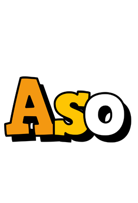 Aso cartoon logo