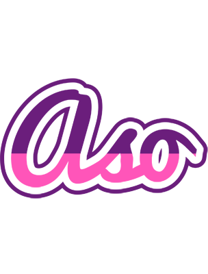 Aso cheerful logo